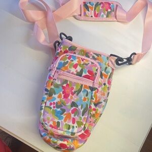 Floral Bottle Crossbody